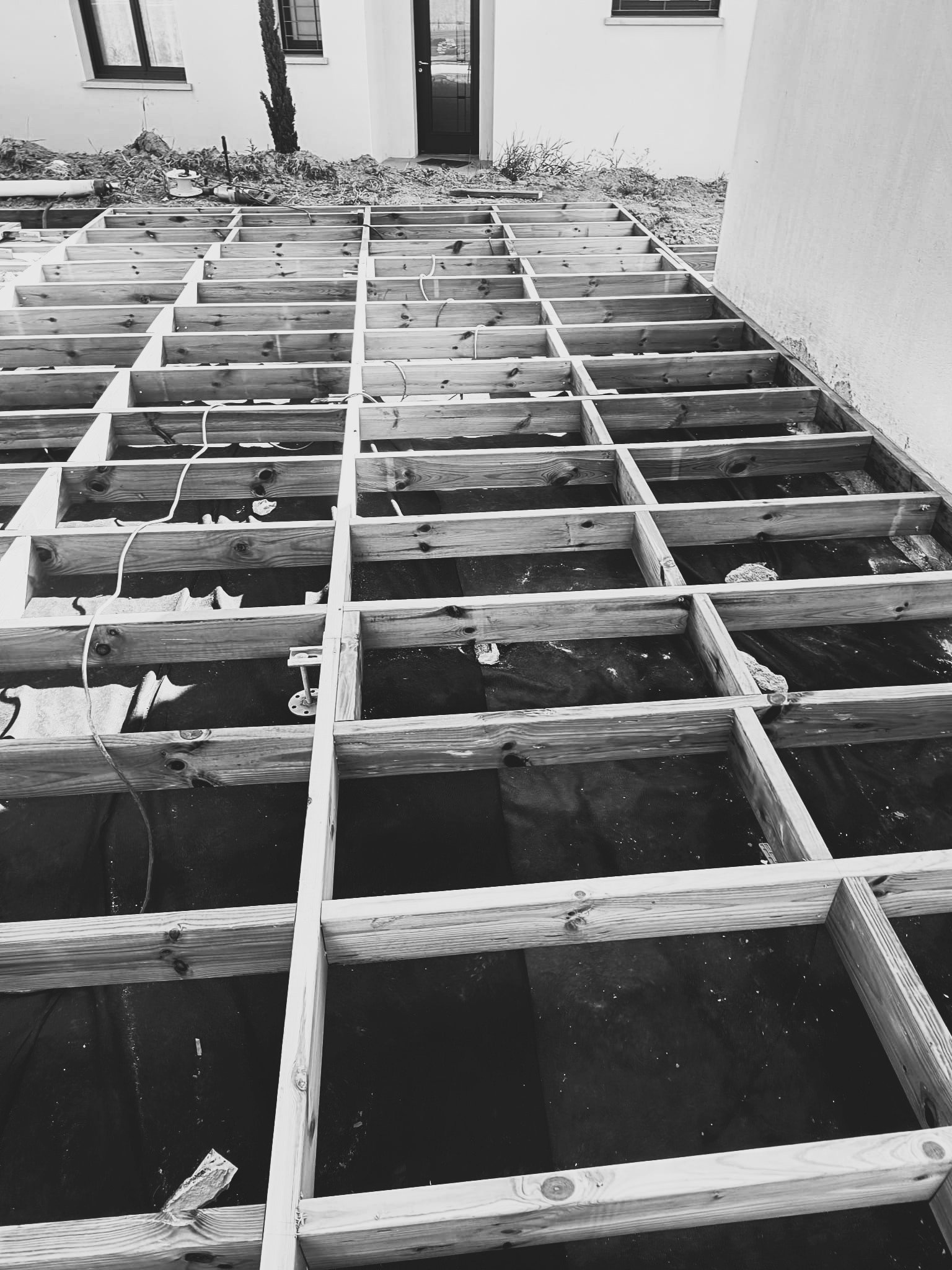 Structure de terrasse